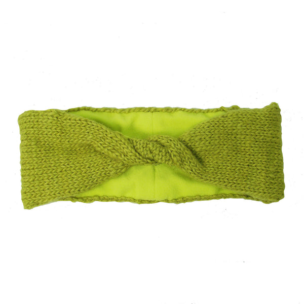 Lined Twist Headband - Citron Handmade and Fair Trade
