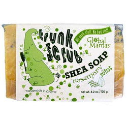 Trunk Scrub Shea Soap - Rosemary Mint - Global Mamas (S)