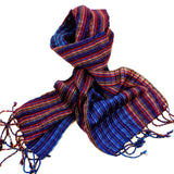 San Antonio Scarf - Purple/Blue - Lucias Imports