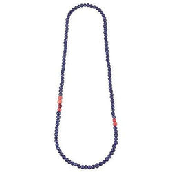 Tropical Acai Necklace in Ultraviolet Handmade and Fair Trade
