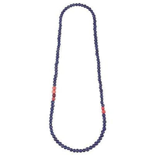 Tropical Acai Necklace in Ultraviolet Handmade and Fair Trade