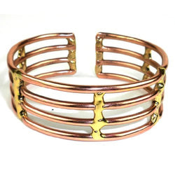 Copper and Brass Window Cuff - Brass Images