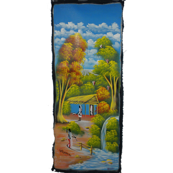 Haitian Acrylic Painting on Canvas Handmade and Fair Trade