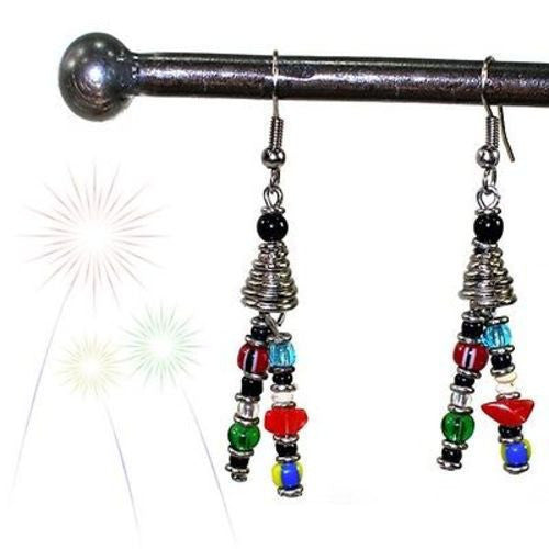 Vibrant Life Earrings Handmade and Fair Trade